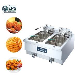 China 2L 2.5L 3L 5L 6L Electric Deep Fryer with Button Control Mod 405X241X204mm wholesale