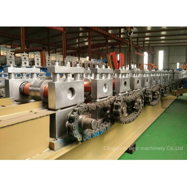 Galvanized Steel / Shutter Door Profile Roll Forming Machine 2 Year Warranty