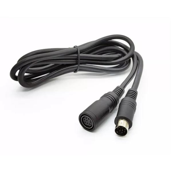 Custom Male Female Extension Cable 9 Pin Mini Din Cable