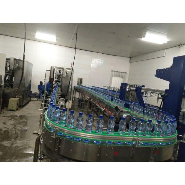 0.3Mpa 500ml Automatic Water Bottle Filling Machine Water Bottle Packing Machine