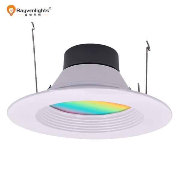 Quality Smart Wifi Tuya RGB Dimmable Wifi Smart 3w 9w Cob LED Downlight for sale