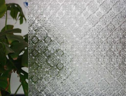 Exquisite Figured Decorative Patterned Glass Ued for Furniture/Buildings