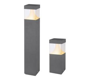 China IP54 Sensor Garden Lights Solar Bollard Pathway Lights LED Lawn Lamp wholesale