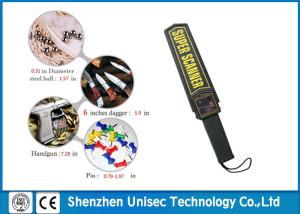 China Security Super Scanner Metal Detector , Multiple Zones Metal Detector Wands For Security wholesale