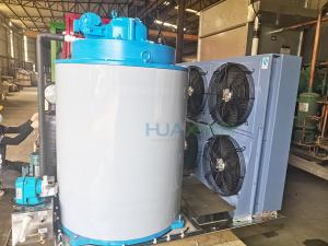 China Air Cooled Refcomp Compressor 5 Tons Flake Ice Machine For Fish Storage wholesale