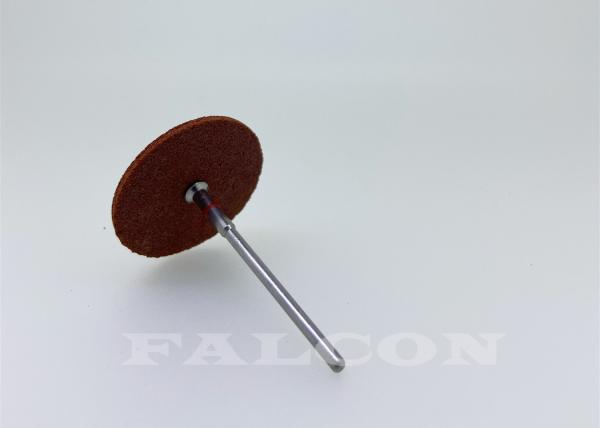 Brown Metal Cutting Wheel 32mm Dia 2.2mm Thick Dental Aluminium Oxide Cutting Disc