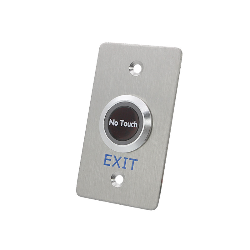 Weatherproof LED Touch Sensor Switch , Touch Button Switch For Door Exit No Moving Part