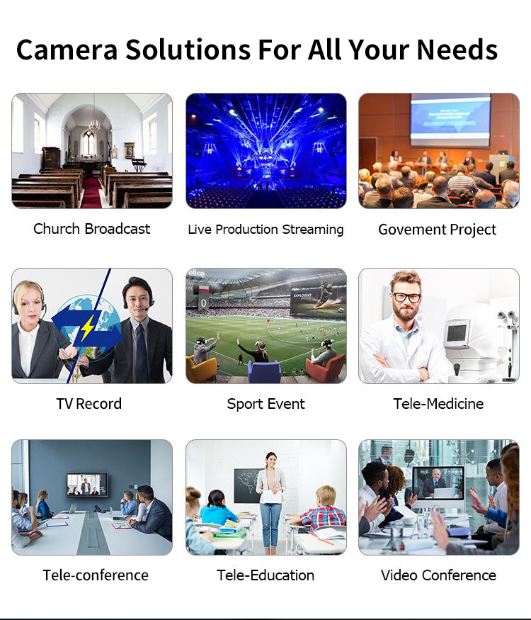 Function IP PTZ Camera Control DAIPU 4D Joystick for Conference Live HD-MI USB Controller