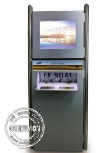 China Customized Touchscreen Mobile Phone Charging Station Self Pay Mobile Phone Charging Kiosk wholesale
