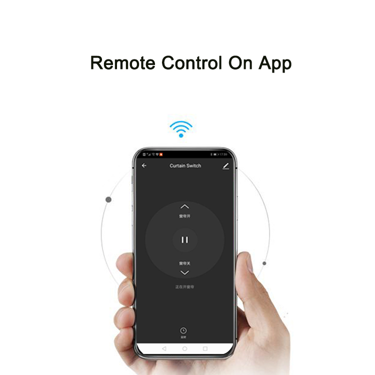 EU 400W Wifi Smart Curtain Switch Tuya Alexa Security Smart Home