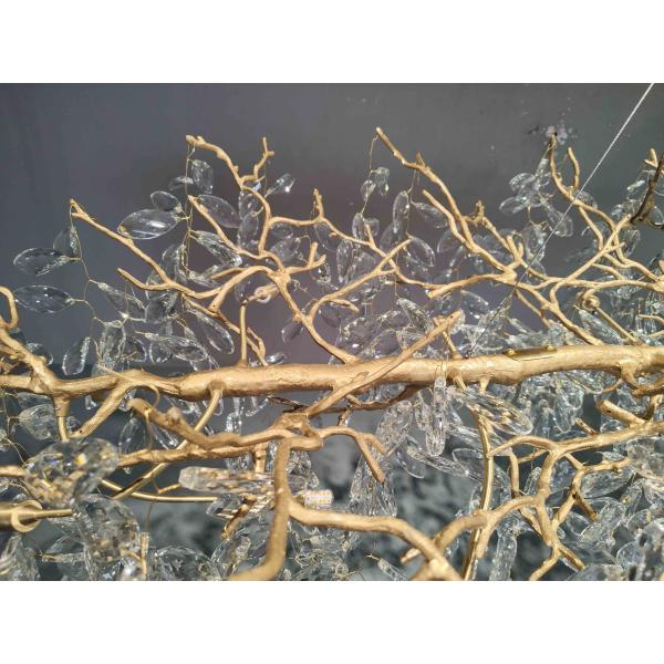 Living Room / Bedroom Metal K9 Crystal Chandelier 15m2 - 30m2 111V~240V