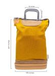 Locking Mailbag with Handles With the tuff hide trim, hard molded bottom,