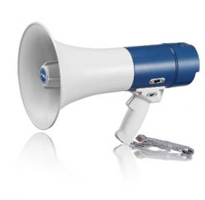 China 25W Raded 50W Police Siren Horn Portable Megaphone With Microphone CE wholesale
