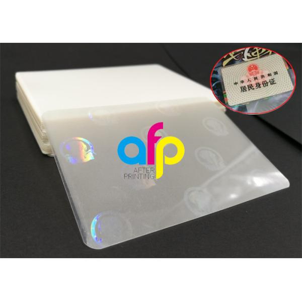 Card Membrane Clear Laminating Film / Pouch Laminating Film with Different Thickness