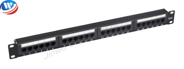 Quality RJ45 Network Patch Panels IEC 11801 Rack Mount 110 IDC for sale