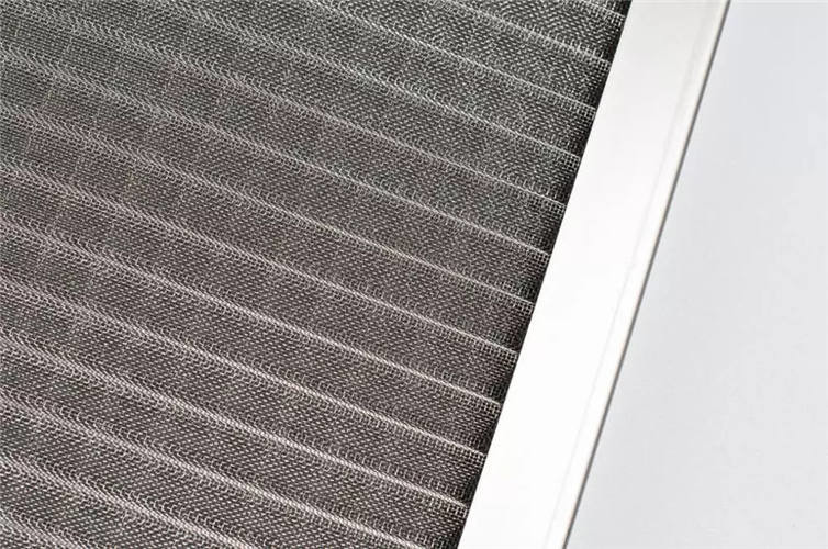 Portable Hepa Pre Filter Metal Mesh Air Filters Removable Outer Frame