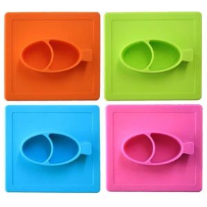 Silicone Dinner Plates OEM ODM Non Slip Baby Plate