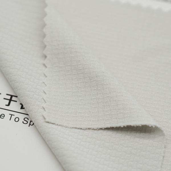 Quality Soft Material 86% Recycled Polyester Fabric High Elastic For Undershirt Cloth for sale