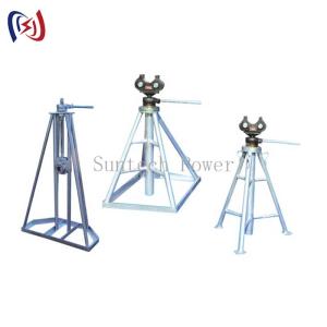 China Utility Cable Drum Stand – Simple Reel Support for Power Line &amp; Transmission Projects wholesale