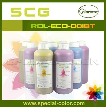 Quality Bulk eco solvent ink &amp; Refillable cartridge For Roland/Mutoh/Mimaki large format for sale