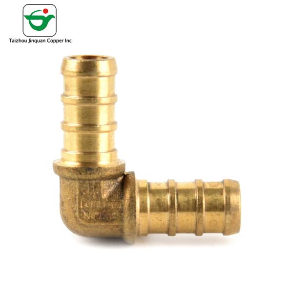 Quality ISO Approved Reusable Lead Free 1"X1'' Elbow Pex Barb Fitting for sale