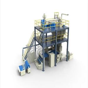 Fast Speed Electric Cotton Fabric Machine With Automatic PLC Control And 220V Voltage