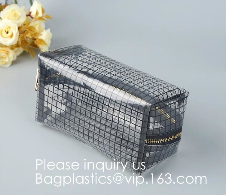 Custom Clear Pvc Lady Handbag Set Transparent Beach Tote Bag With Inner Pouch,Shoulder Tote Holographic PVC Beach Bag