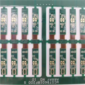 China Customized Rigid Flex Pcb BGA Stackup 8 Layer 0.35mm Pitch On For AI Equipment wholesale