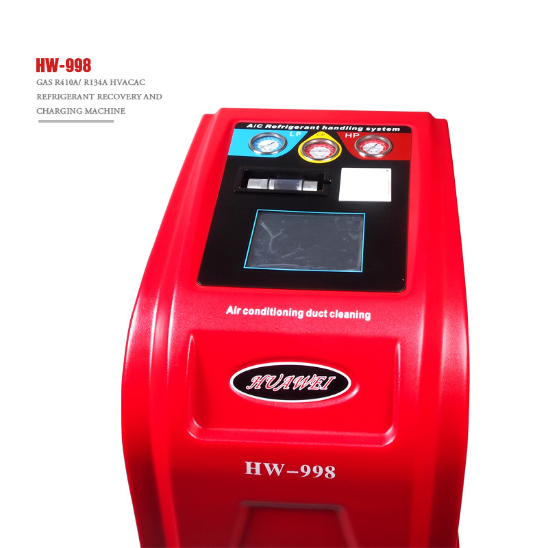 5.4m3/H R410A Gas Recovery AC Recycling Machine With Pipe Clean Function