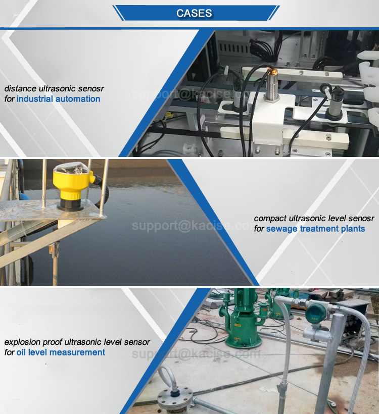 2024 new designed ultrasonic sensor measurement with digital output or can bus optional