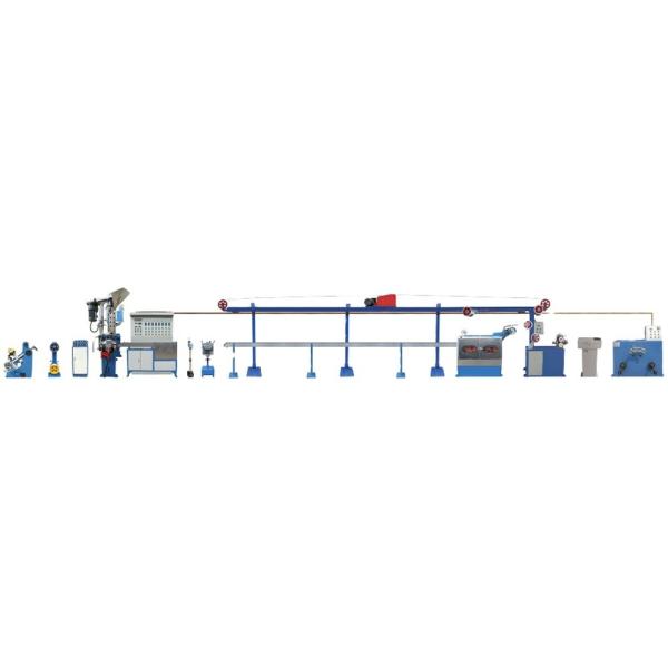 Quality 100RPM PVC Extrusion Machine Lan Cable Making Machine For Cat-5 Cat-6 Net Wire for sale