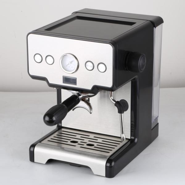 High Pressure Silk Coffee Machine 15 Bar 240V Brewing Time Setting LCD Display