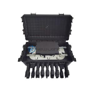 16 Port ABS Ftth Fiber Optic Termination Box SC / LC Wall mounting 2.4 pounds