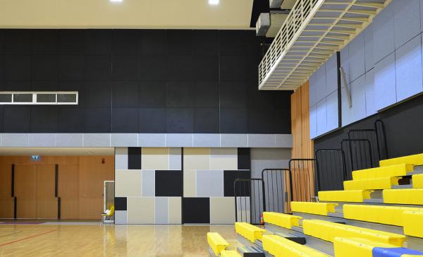 Quality Ceiling Tile RAL7021 Black PVDF Microperforated Aluminium Composite Soundproofing Panels for sale