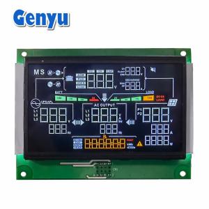 China Custom Segment LCD Display 4.3 Inch VA Black Screen White Backlight 5.0V wholesale