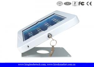 China Universal Anti Theft Countertop Tablet Kiosk Stand With Key Locking And Screws Mounting wholesale