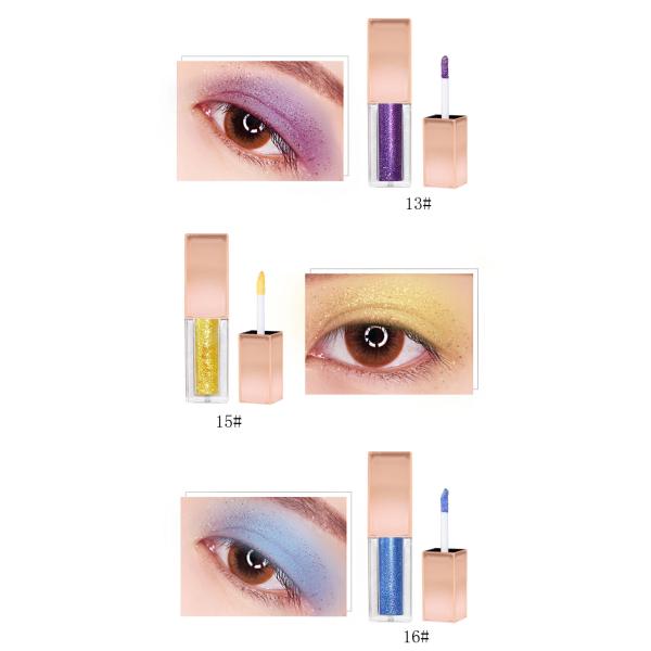 High Pigment Liquid Eye Shadow Private Label Shiny Eyeshadow waterproof