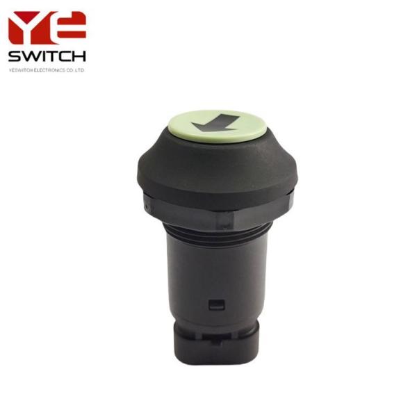 Tractor Hydraulic Push Button Switch 30mm IP67 Electronic Push Switch