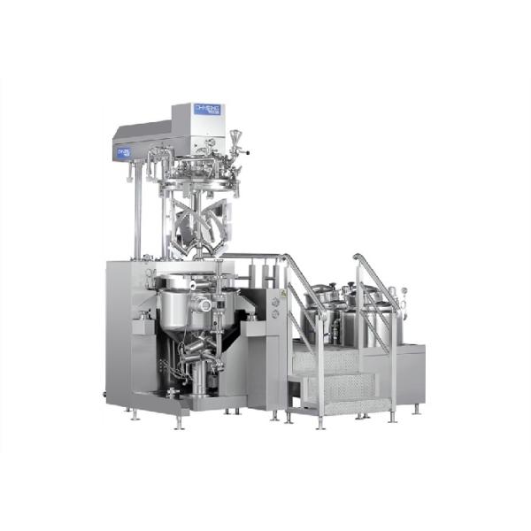 480V Vacuum Emulsifying Mixer Internal Vacuum Homogenizing Without External Loop