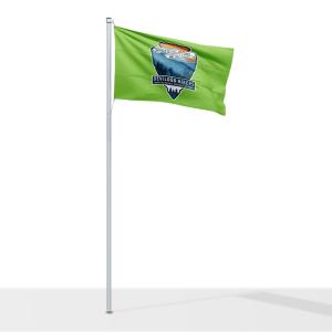 Latest Flag 3x5Ft Double Sided High Quality Fabric 2 Grommets Best Logo Designer Custom Flag With Logo Custom Print