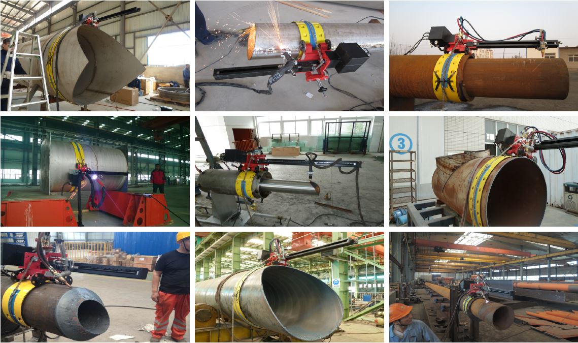 State-of-the-Art CNC Flame and Plasma Pipe Cutting Machine for Pipeline Construction