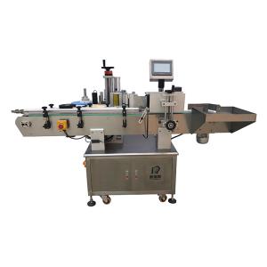 China SS304 Semi Automatic Labeling Machine 40 To 80BPM Round Square Flat Bottles wholesale