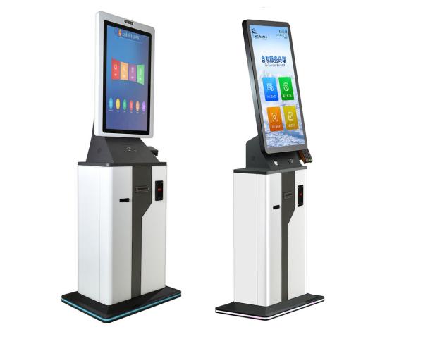 Quality Floor Standing Display Check In Kiosk Touch Screen for sale