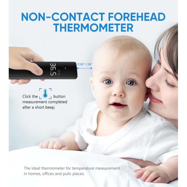 Medical Non Contact Human Body Fever IR Kids Ear Forehead Infrared Laser Digital Thermometer For Adults And Children