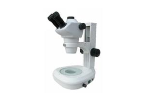 China Zoom  stereo  microscope trinocular head zoom 0.8X-5X  45 degree inclined head on sale