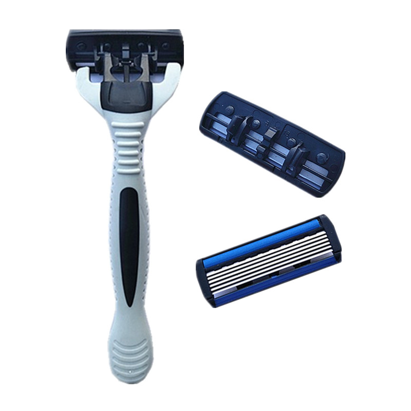 Shaving Razor 6 Blades Long Disposable Tools Razor for Men