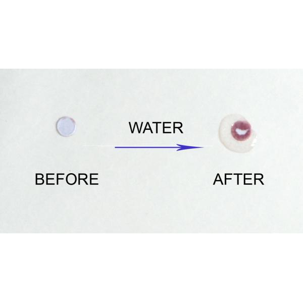 Electronic Products Water Sensitive Sticker , Security Checking Mobile Phone Stickers