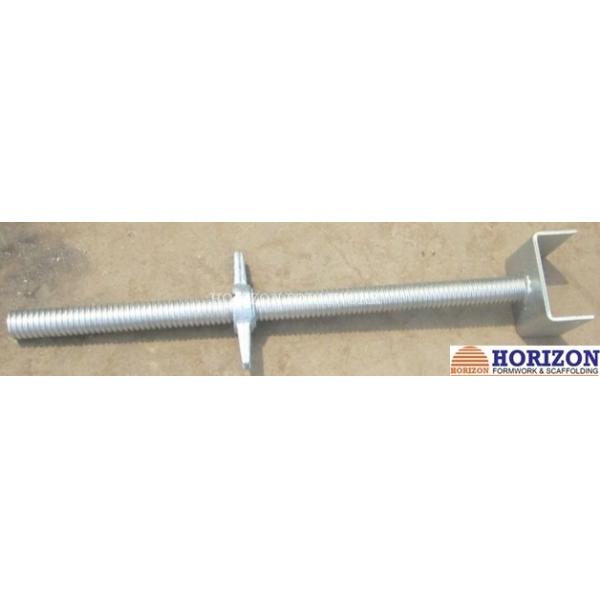 Universal Scaffold Screw Jack With Dismountable Base Plate and U-Head