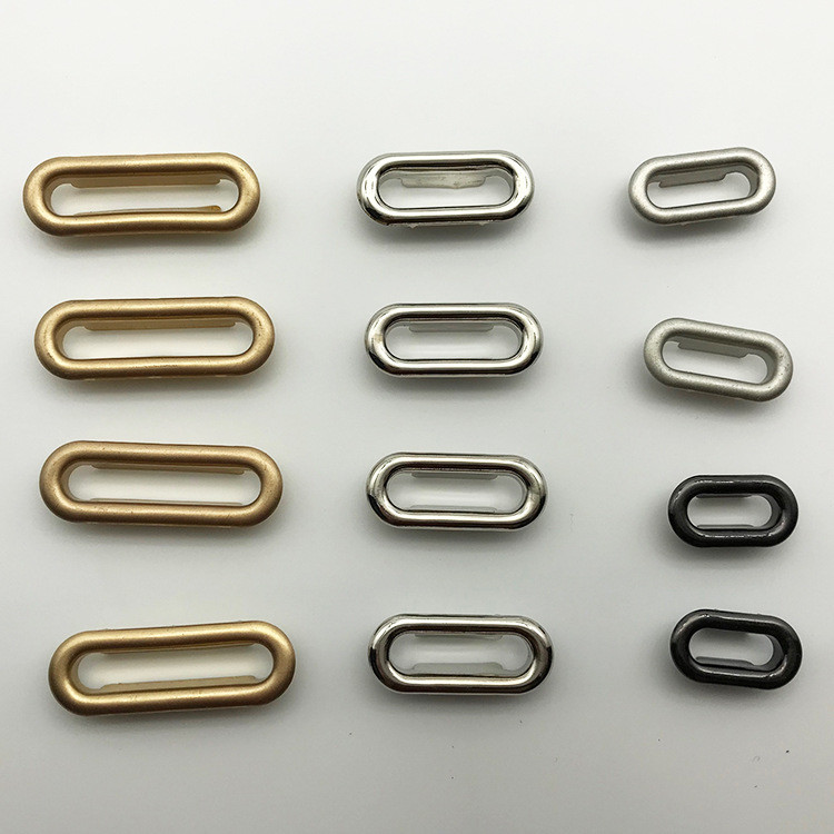 IRON Electroplated Hollow High Eyelet Buckle Diameter 4-10mm Suitable For Clothing, Canvas Shoes Bag Parts Accessories