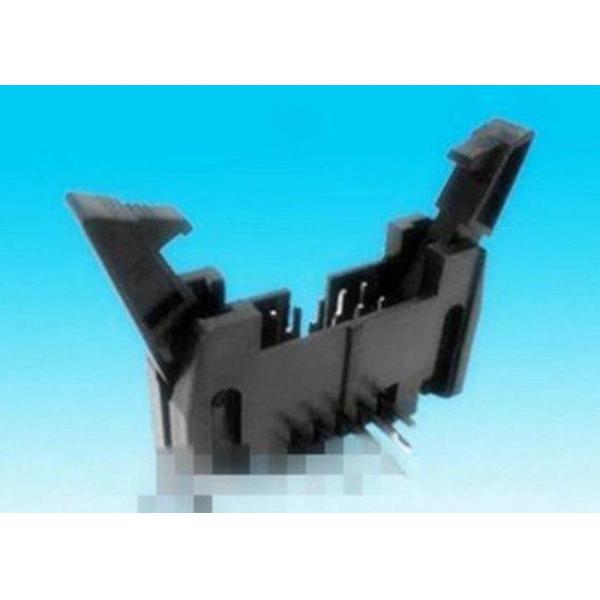 2.54mm pitch right angle type molex male connector,ejector header